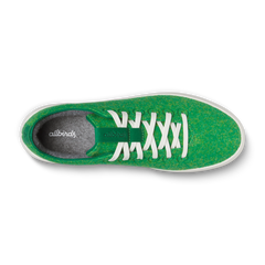 Women's Wool Cruiser - Kelly Green (Natural White Sole)