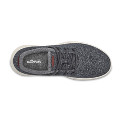 Men's Wool Runner Mizzles - Natural Grey (Cream Sole)
