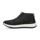 Men's Wool Runner NZ Mid Waterproof - Natural Black (Natural White Sole)