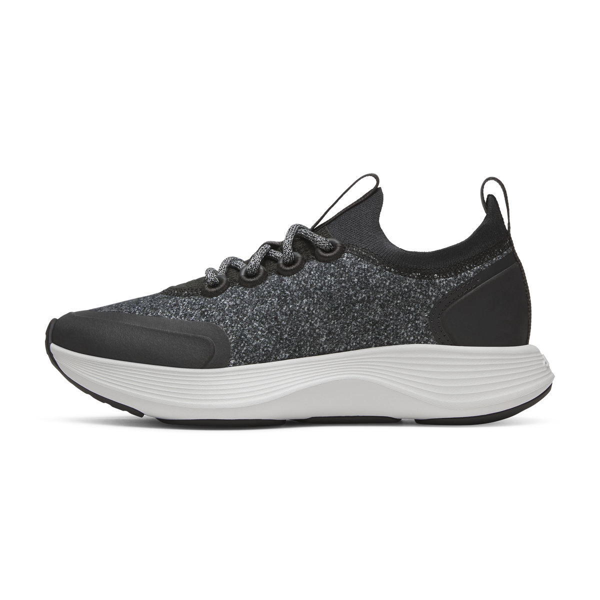 Women's Wool Strider - Dark Grey (Light Grey Sole)